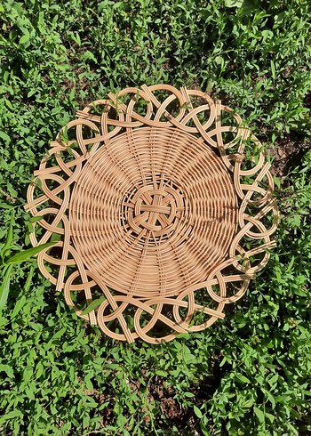 Rattan dekoratif duvar süsü