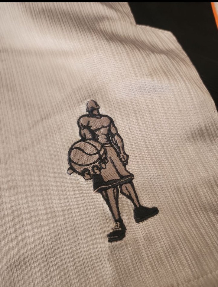 Beyaz Gri Spor Erkek Mini Şort - Görsel 3