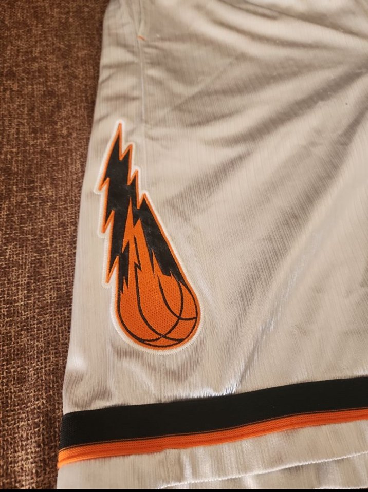 Beyaz Gri Spor Erkek Mini Şort - Görsel 2