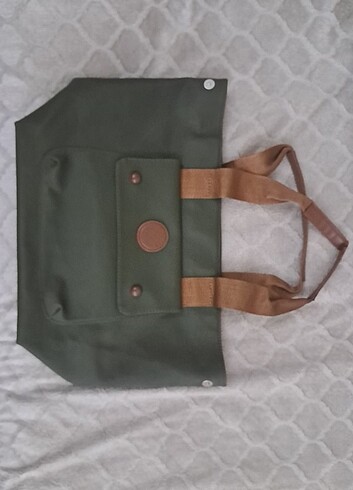 Yeşil kol çantası - Görsel 3