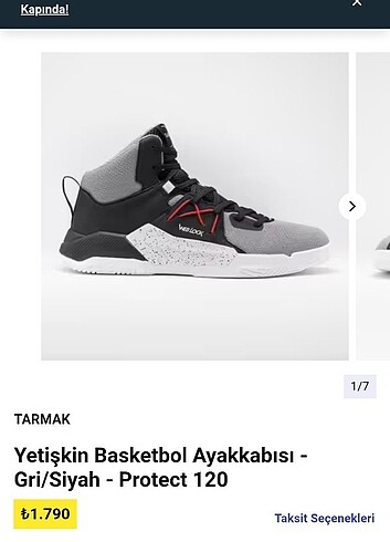 Yetişkin Basketbol Ayakkabısı - TARMAK Protect 120 - Görsel 5