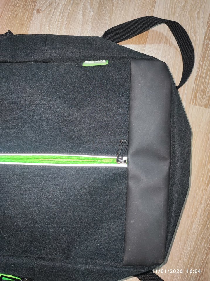 Fermuarlı Yeşil Erkek Sırt Çantası - Görsel 5