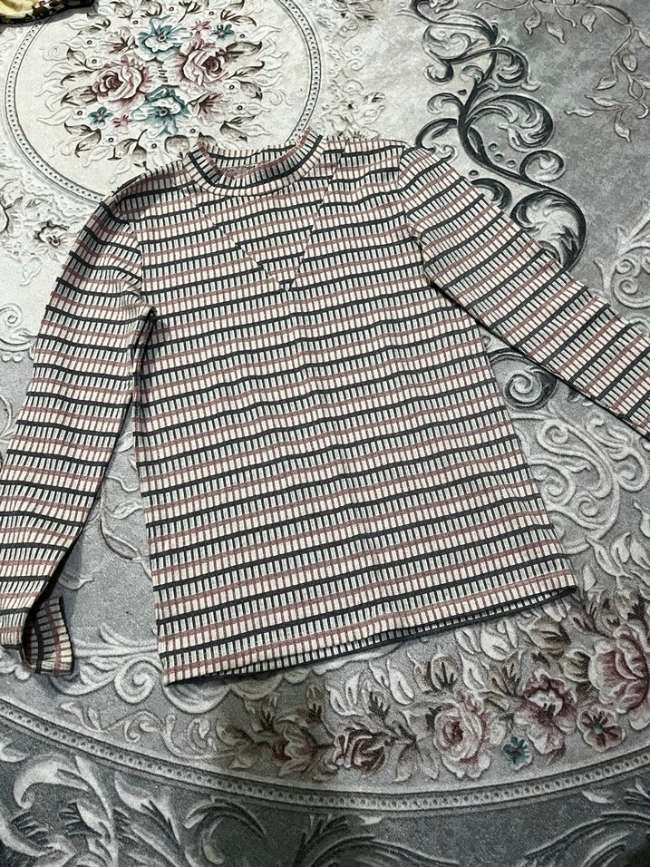 Çizgili kazak - Görsel 3