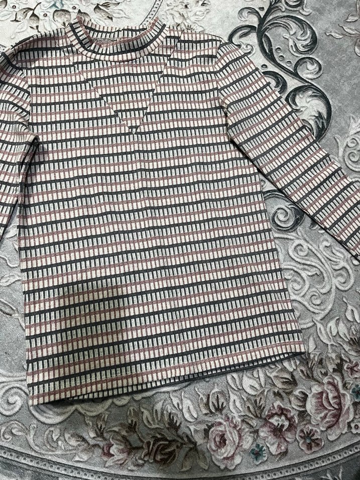 Çizgili kazak - Görsel 4