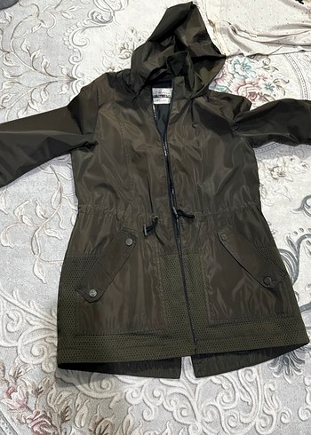 Kadın  Kapüşonlu Fermuarlı Ceket s ve m de uyumlu dur - Görsel 6