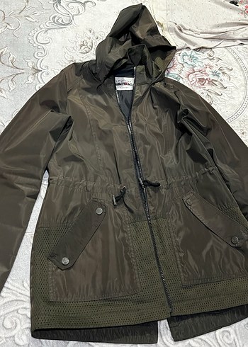 Kadın  Kapüşonlu Fermuarlı Ceket s ve m de uyumlu dur - Görsel 5