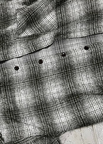 Koyu Yeşil Ekoseli Erkek Keten Gömlek - Görsel 2