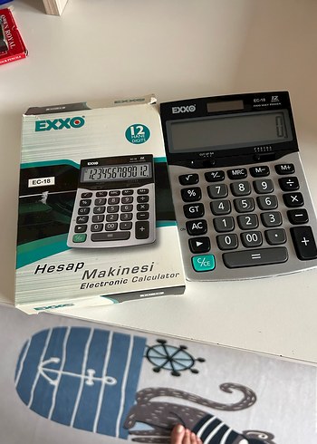 EXXO Elektronik Hesap Makinesi EC-18 - Görsel 6