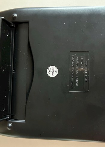 EXXO Elektronik Hesap Makinesi EC-18 - Görsel 4