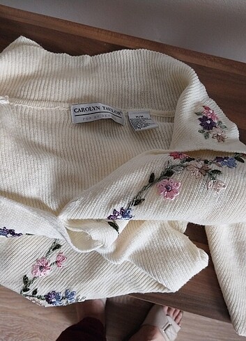 Vintage 80's Caroline Tylor Hırka