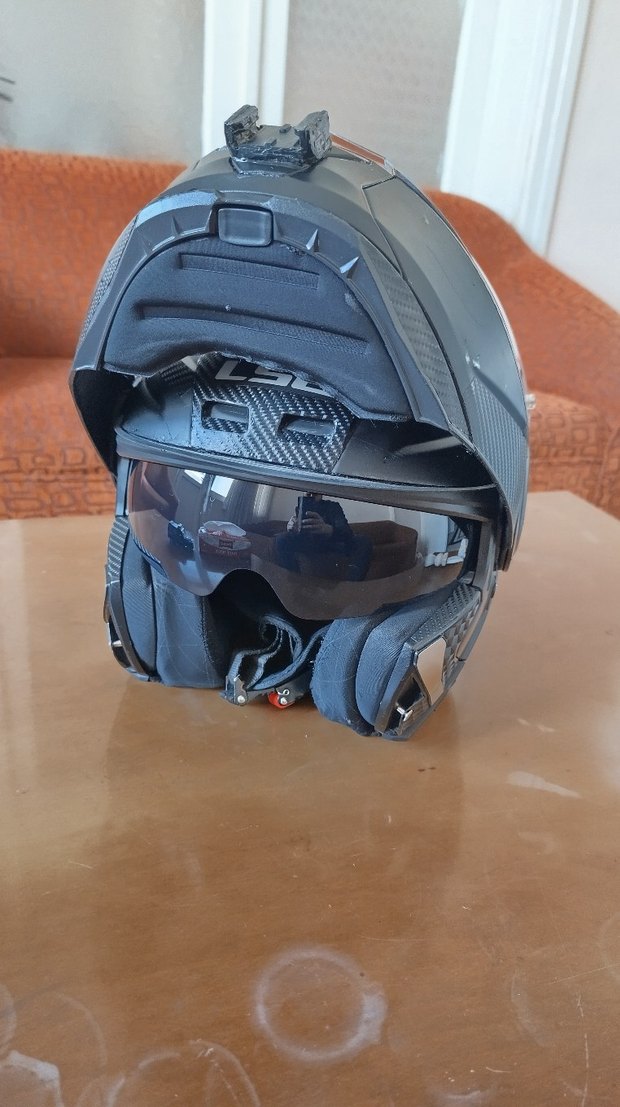 LS2 Scoope M Beden Motosiklet Kaskı - Görsel 4