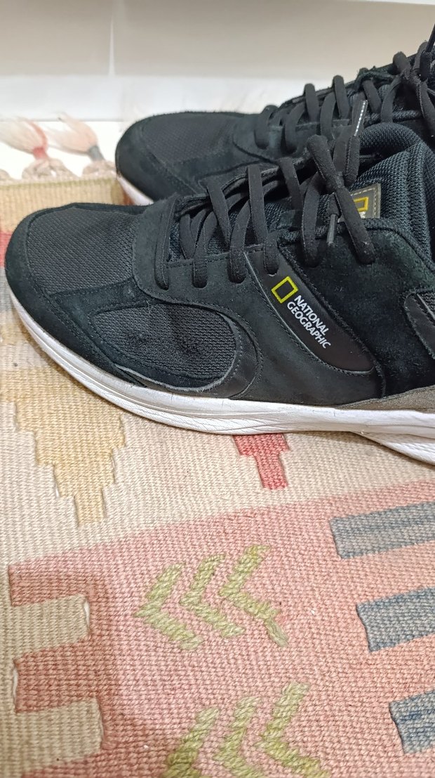 Siyah National Geographic Spor Ayakkabı - Görsel 2