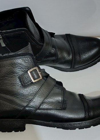 Gerçek Deri 42 Numara Erkek Ayakkabı Botu - Görsel 5