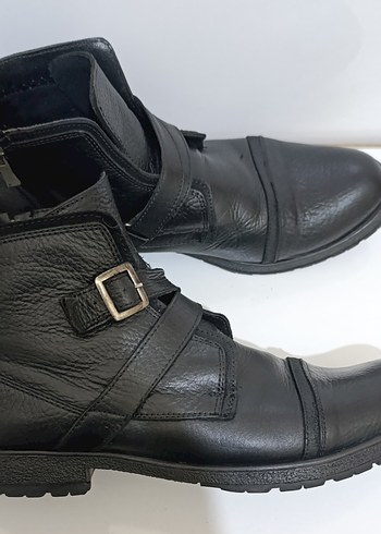 Gerçek Deri 42 Numara Erkek Ayakkabı Botu - Görsel 7