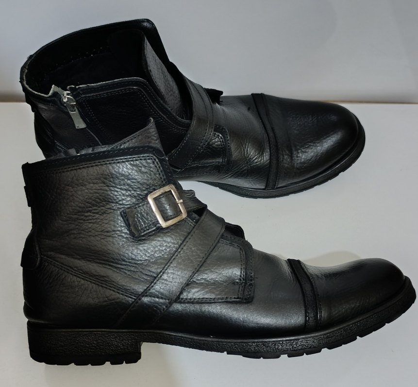 Gerçek Deri 42 Numara Erkek Ayakkabı Botu - Görsel 5