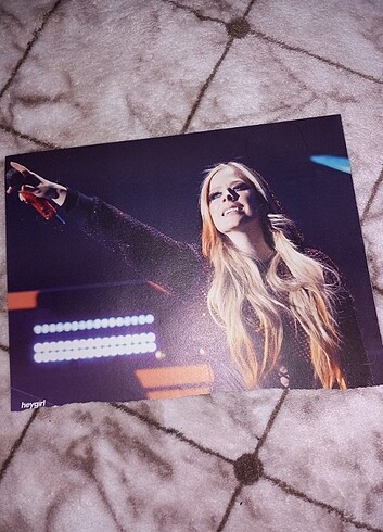 5li avril lavigne heygirl poster seti