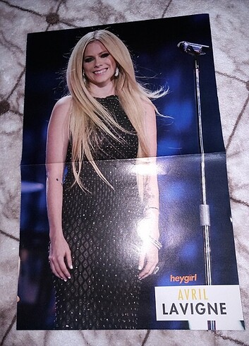 5li avril lavigne heygirl poster seti