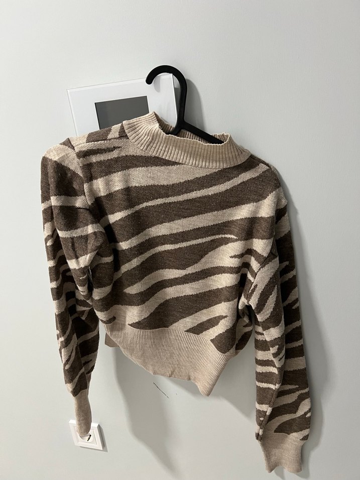 Desenli kazak - Görsel 2