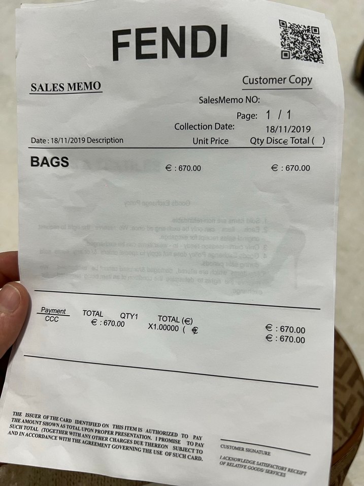 Kahverengi Deri Fendi Buckled Çanta - Görsel 5