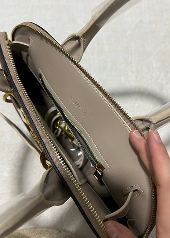 Miu Miu Kahverengi Süet Tokalı Kadın Çanta - Görsel 3