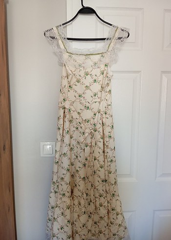 Dantelli elbise - Görsel 5