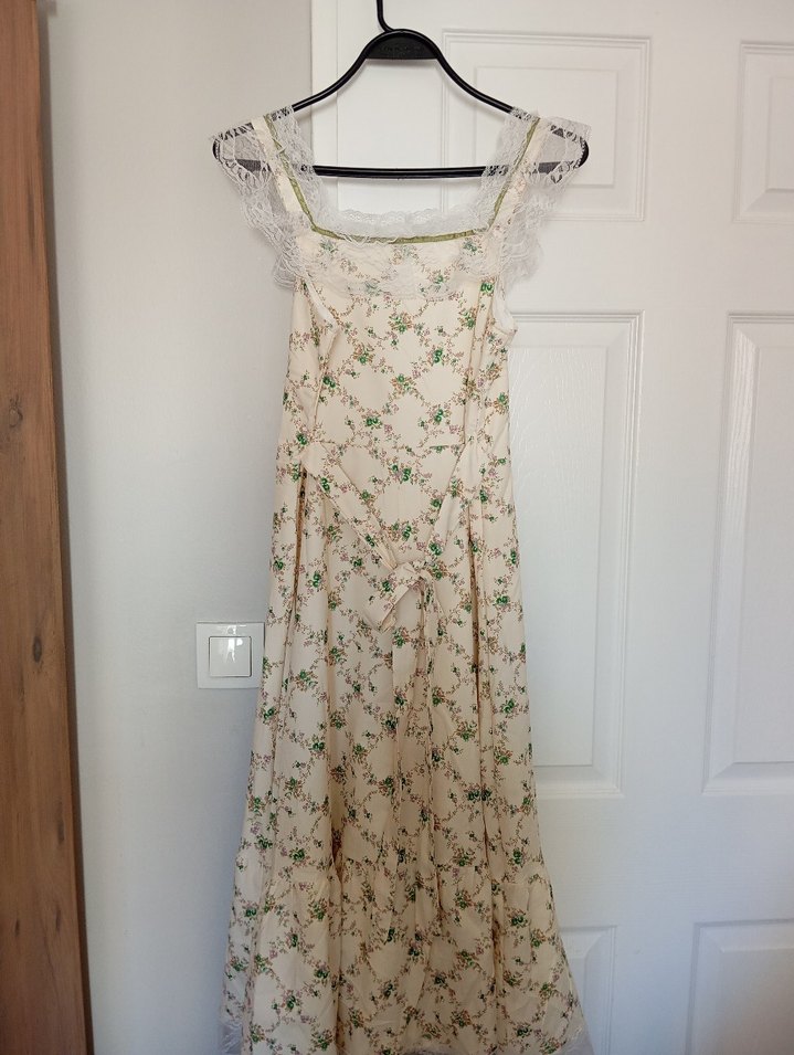 Dantelli elbise - Görsel 5