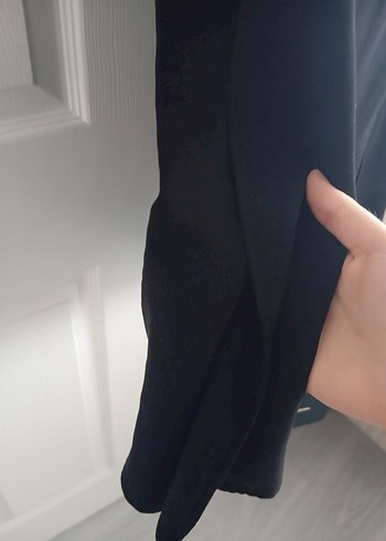 siyah düğmeli kap - Görsel 6