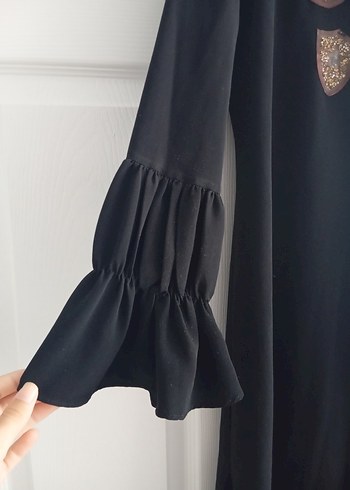 siyah düğmeli kap - Görsel 5