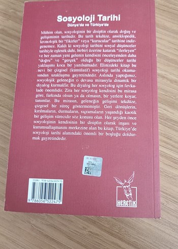 Sosyoloji Tarihi - Dünya'da ve Türkiye'de Kitap