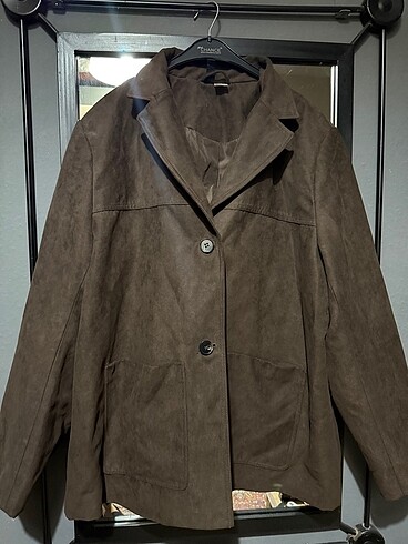 HM KADİFE KAHVERENGİ CEKET - Görsel 2