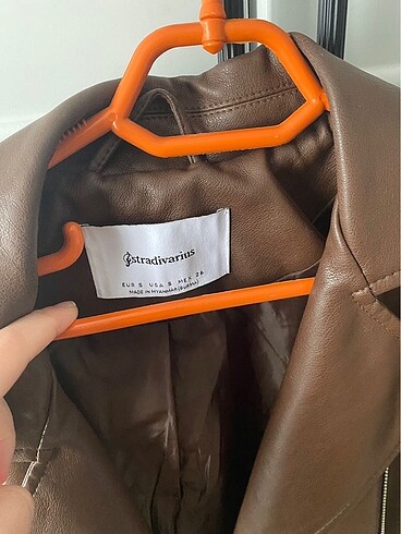 Stradivarius Stradivarius Deri Ceket