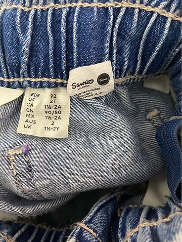 24-36 Ay Beden H&M kız çocuk kot pantolon