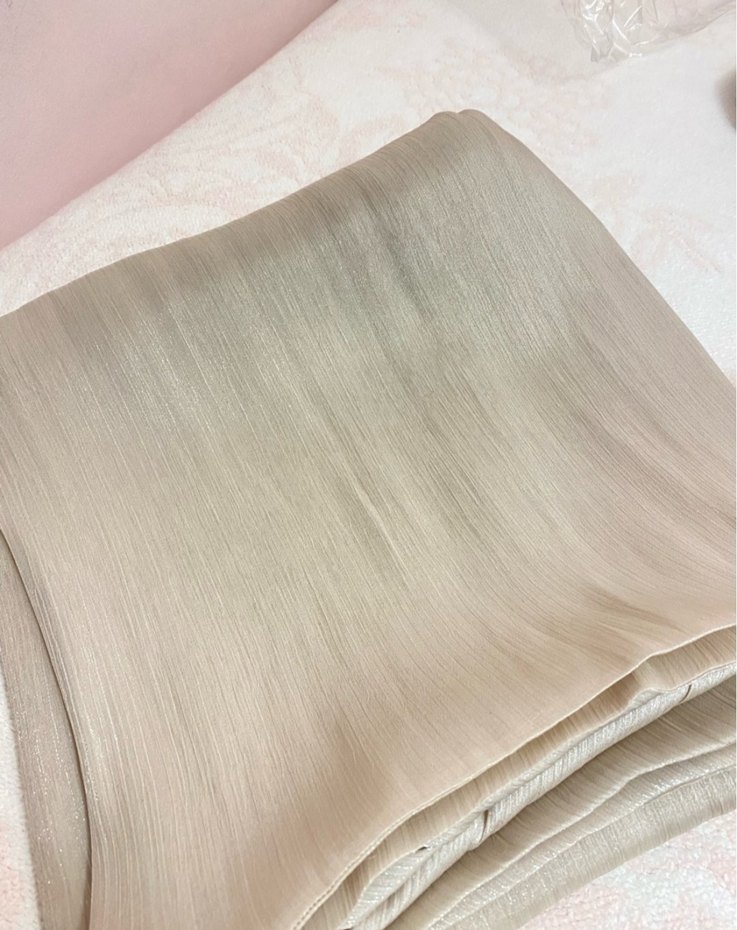 Bej Uzun Kollu Bohem Kadın Abiye Elbise - Görsel 5