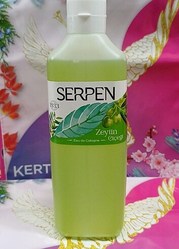 Serpen zeytin çiçeği kolonyası 1 litre