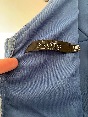 Abiye güpür elbise - Görsel 4