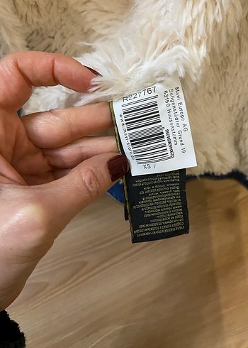 Kadın Mavi Jeans Kürklü Kot Ceket - Görsel 8