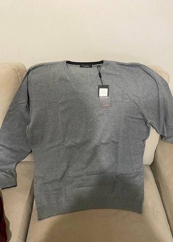 Yeni Etiketli Büyük Beden Pierre Cardin Erkek Kazak - Görsel 2