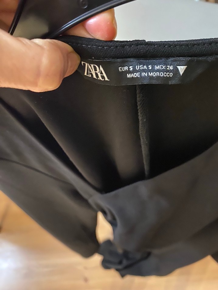 ORİJİNAL Zara Uzun Kollu Drapeli Abiye Elbise - Görsel 4