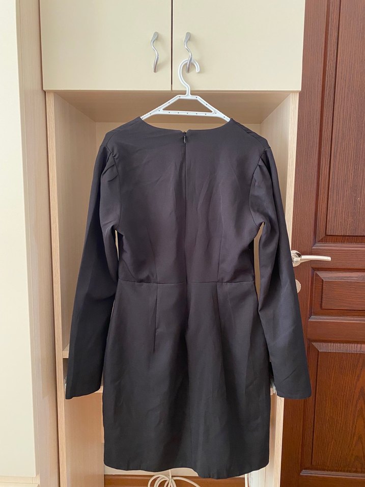 Kruvaze kadın elbise - Görsel 2