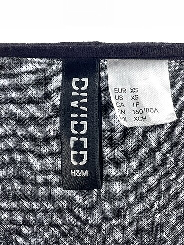 xs Beden siyah Renk H&M Ceket %70 İndirimli.
