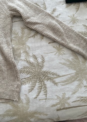 Gri Bisiklet Yaka Örgü Kadın Kazak - Görsel 3