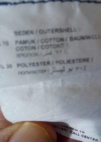 Erkek Mavi Kısa Kollu Pamuklu Gömlek - Görsel 6