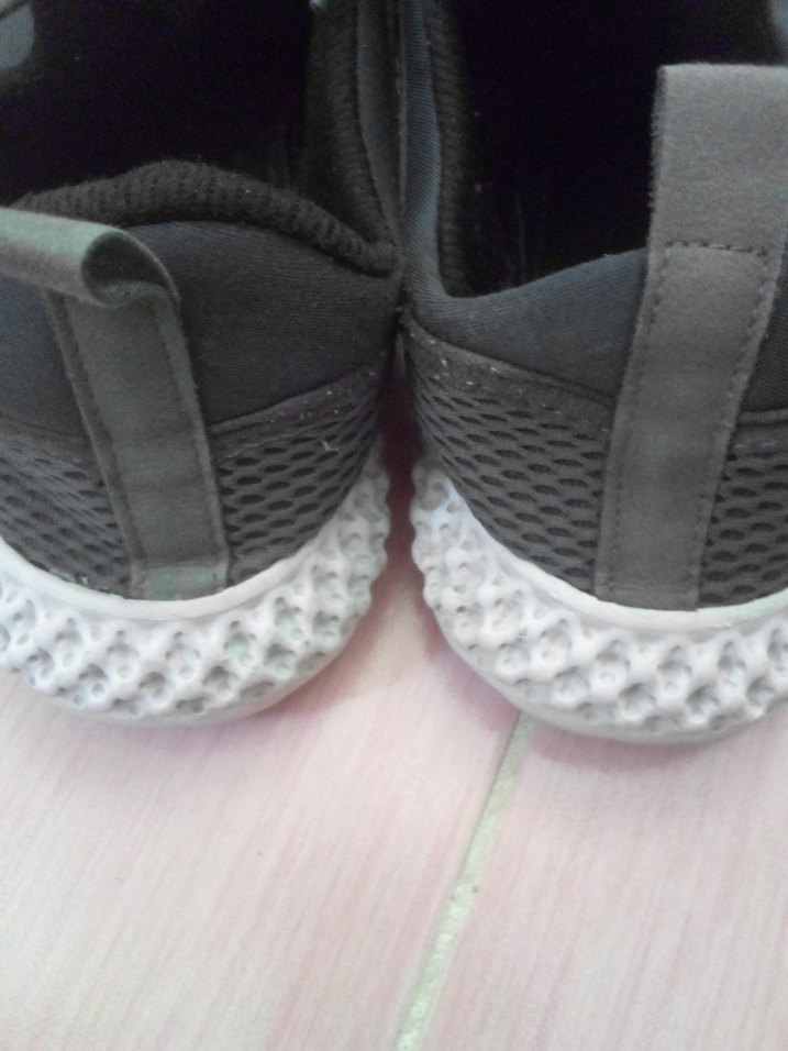 Siyah Gri Bağcıklı Kadın Spor Ayakkabı - Görsel 5