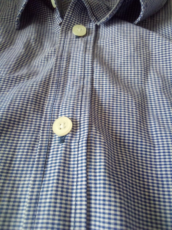 Gri Pamuklu Erkek Uzun Kollu Gömlek - Görsel 5