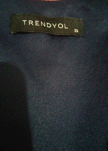 Lacivert Kareli Midi Elbise - Görsel 8