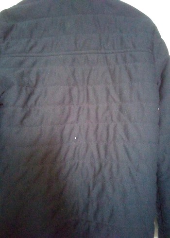 Erkek Siyah Fermuarlı Yüksek Yakalı Ceket - Görsel 3