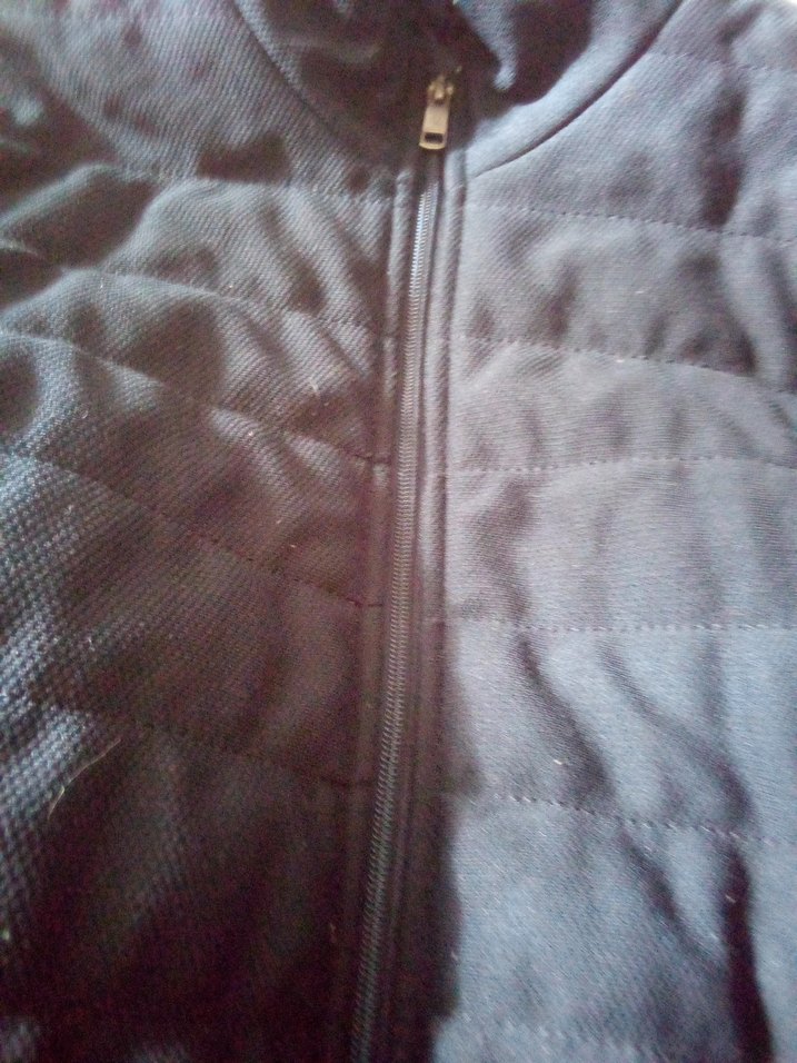 Erkek Siyah Fermuarlı Yüksek Yakalı Ceket - Görsel 5