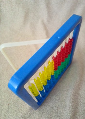 Renkli Boncuklu Abaküs Eğitim Oyuncağı - Görsel 3