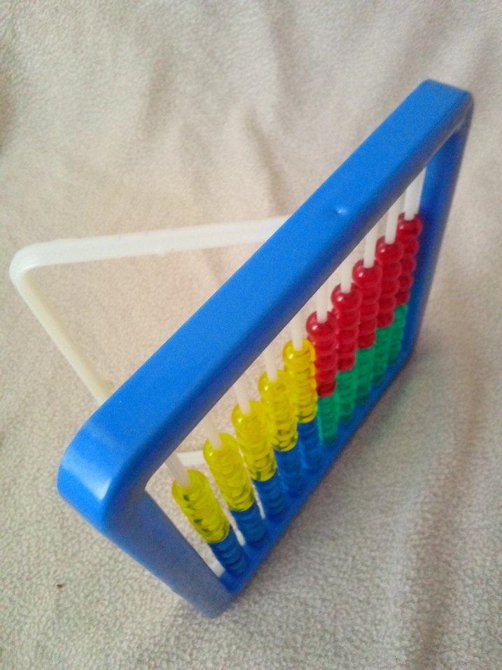 Renkli Boncuklu Abaküs Eğitim Oyuncağı - Görsel 3