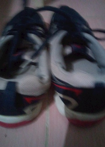 Erkek Koyu Mavi Spor Ayakkabı Bağcıkları - Görsel 2